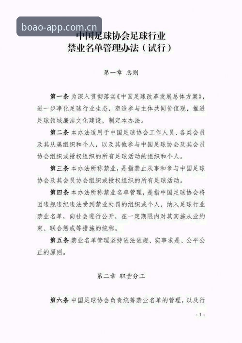 2026博奥体育手机版下载 3个关键点看懂足协第三批禁足名单,65人遭重罚背后的足球生态警示